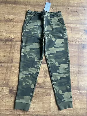 Boys  M&S Camouflage Camo Green  Jogging Bottoms Age 10-11 *Brand New* • £8.99