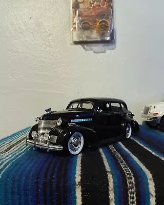 Jada Showroom Floor 1939 Chevy Master Deluxe 1:24 Black Moon Wheels • $65