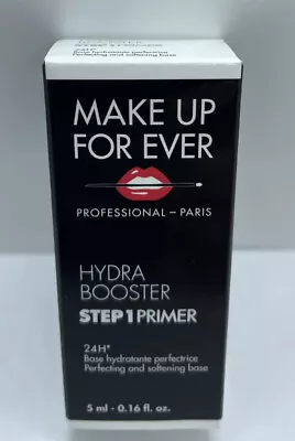 NEW NIB MAKE UP FOR EVER Hydra Booster Step 1 Primer .16oz Travel ✨ AUTHNTIC • $9.50
