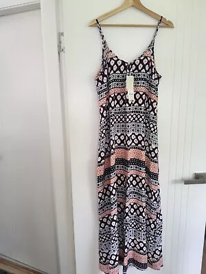 Capture Womens Geo Print Maxi Dress • $69.95