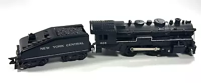 Marx Post War 2-4-2 New York Central Steam Locomotive With Coal Tender • $22