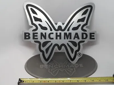 Benchmade Knife Company Sign Catalog Brochure Holder Metal 3D Acrylic 12  • $265