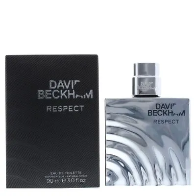 David Beckham Respect Eau De Toilette EDT 90ml Spray For Him - Men's New • £16.95