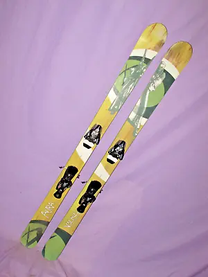 $174 • Buy Volkl AURA Women's All Mountain Twin Tip Skis 156cm W/ Salomon Z12 Ski Bindings~