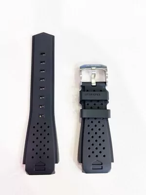TAG Heuer Connected Black Rubber Strap With Steel Buckle (Short) BT0732 20mm • £50