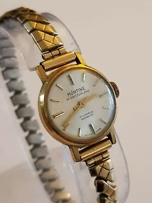 Vintage Montine 17 Jewels Ladies Mechanical Watch  • $49.77