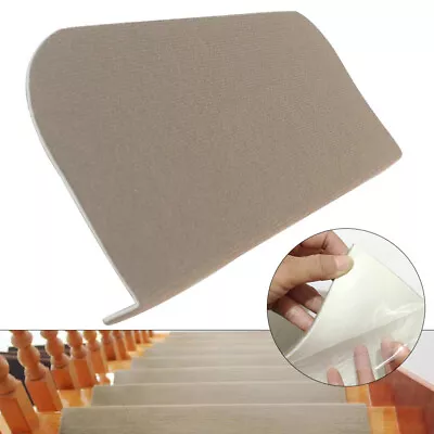 $33 • Buy Rug Carpet Stair Treads Non-Slip Skid Resistant Washable Mat Beige Floor Protect