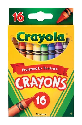 Crayola 52-3016 Assorted Color Nontoxic Non-Washable Crayons (Pack Of 6) • $19.70