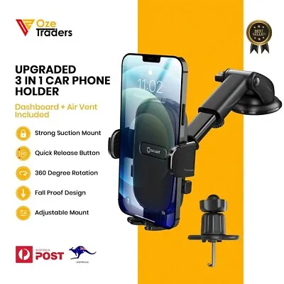 360° Car Phone Holder Windscreen Dashboard Suction Mount Stand For Universal • $29.99
