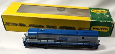 N Scale Minitrix  CSX  U28c Diesel Locomotive     C & O 3674    Tested • $25