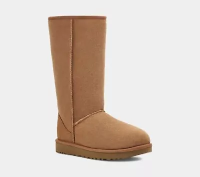 UGG Women's Classic Tall II Boot Chestnut Size 7 • $124.99