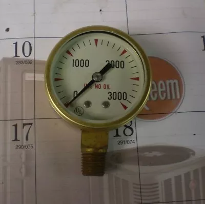  Marsh Instrument Company  HIGH PRESSURE GAUGE • $6