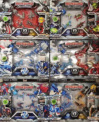 Monsuno 4 Pack - Topps Cards Jakks Pacific - Team 4-Pack Figure Cores TCG • $15.98