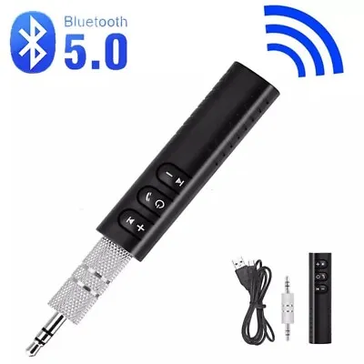 Wireless Bluetooth 5.0 Receiver Adapter 3.5mm Jack For Car Music Audio Aux A2dp  • $13.75