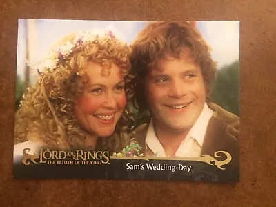 Sam’s Wedding Day 158 Lord Of The Rings Return Of The King Card • £1.88