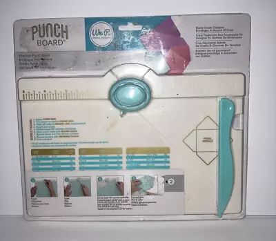 We R Memory Keepers Envelope Punch Board Crafting Cardmaking NEW • $21.99