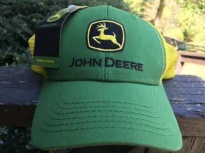 Hat John Deere Virginia Tractor Brand New Tag Advertising Ball Cap Snap Back • $32.80