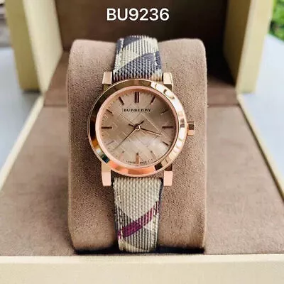 Burberry The Ctiy BU9236 Swiss Made Women's Watch 26mm Case • $335.73