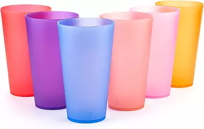 32-Ounce Plastic Tumblers/Large Drinking Glasses/Party Cups/Iced Tea Glasses • $19.99