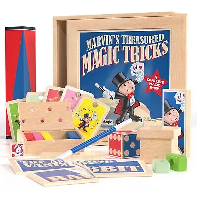 Marvin's Magic - Wooden Magic Set | Magic Tricks For Kids | Magic Kit • £29.99