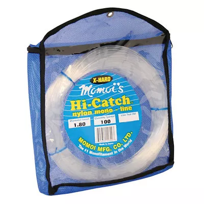 Momoi X-TRA Hard Monofilament Leader-Clear White-100 Yd Coil 220 Lb. • $41.99