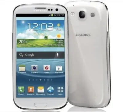 Samsung Galaxy S3 16GB White Smartphone 4G LTE Touchscreen Android • $38.74