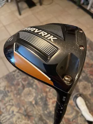 CALLAWAY MAVRIK DRIVER 9° GRAPHITE X-Stiff Flex • $99