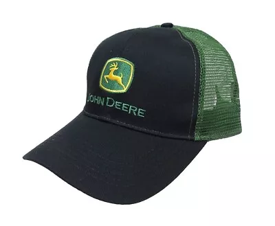 John Deere Cap Green With Yellow Mesh Back – Black/yellow Logo New John Deere • $39.95