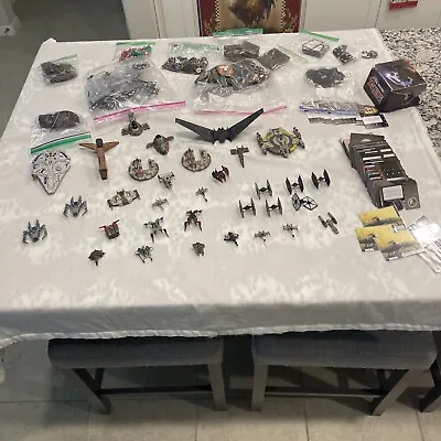 $129.99 • Buy Star Wars  X-wing Miniatures Game Lot 32 Ships!  Lots Of Scum!
