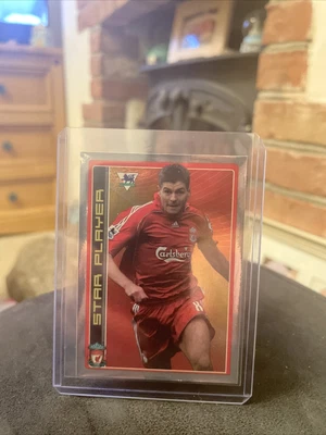 £15 • Buy Merlin Stephen Gerrard 2007 Star Player FA Premier League Sticker