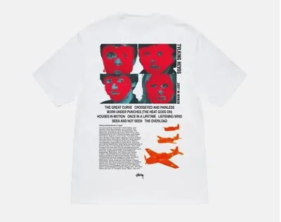 Stussy Talking Heads Remain In Light Tee - Size XL - White - Brand New • $74.99