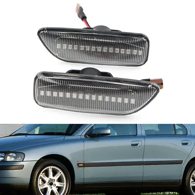 Sequential LED Side Marker Light Turn Signal For Volvo S60 S80 MK1 V70 MK2 XC70 • $13.94