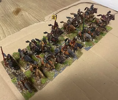 22 Painted Warlord Games 28mm Pike And Shotte Cavalry • £51