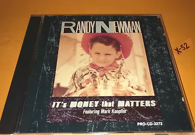 Randy Newman CD Hit Single Its Money That Matters Mark Knopfler Promo • $24.83