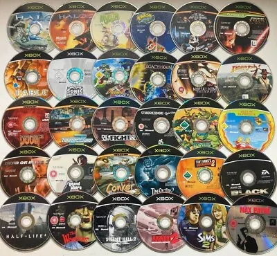 Microsoft Original Xbox Games | Disc Only - Large Selection | PAL REGION • £6.99