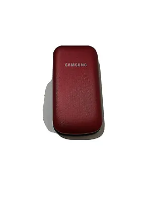 Samsung GT-E1190 Red (unlocked) Mobile Phone Excellent Condition • £34.99