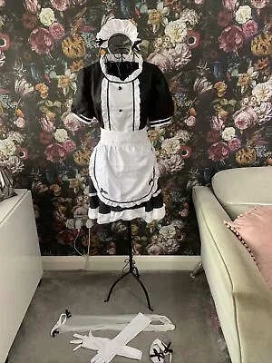 Adult Fancy Dress Maid Classic Sweet Lolita Japanese Anime Maid XL • £8