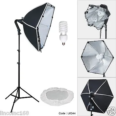 Studio Lighting Photo Equipment Video Light Stand Kit • $39.99
