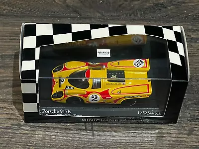 Extremely Rare 1:43 Minichamps 1970 Porsche 917K 6h Kyalami Limited Edition!! • $76.29