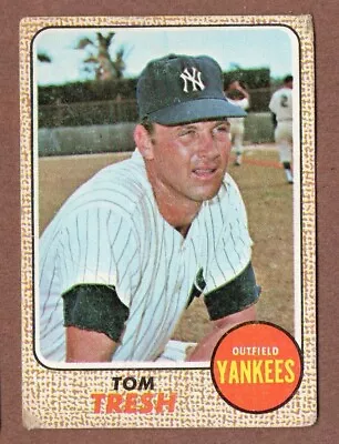 1968 Topps #69 Tom Tresh  Yankees  -Poor-   (20% *Rebate W 10 Item Order!) • $1.97