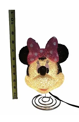 Minnie Mouse Eva Lamp Night Light Disney Minnie Mouse Lamp • $32.99