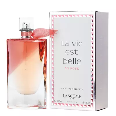 La Vie Est Belle En Rose By Lancome 3.4 Oz EDT Perfume For Women New In Box • $81.14