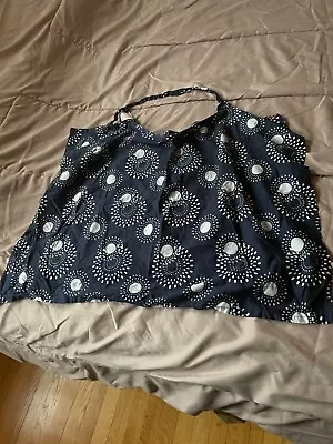 Udder Navy Blue Nursing Cover 100% Cotton • $5