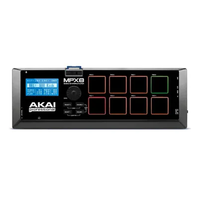 Akai MPX8 Portable Pad Controller And SD Sample Recorder & Player W/ MIDI • £89