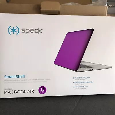 Speck Smartshell Case Apple MacBook Air 13” Purple Hard Case Laptop • $22