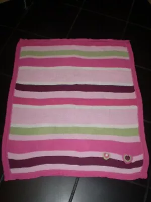 £15 • Buy Lollipop Lane Knitted Blanket In Excellent Condition