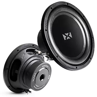 NVX NSW102v2 700W Peak (250W RMS) 10  N-Series V2 Dual 2-Ohm Subwoofer • $44.99