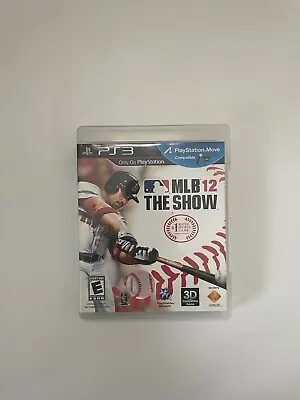 Ps3 MLB 12 The Show 2012 Blu-Ray Disc PlayStation Move Compatible • $1.50