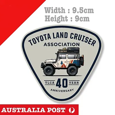 TOYOTA Land Cruiser Association Hilux 4x4 Truck Ute Truck Sticker • $6.85