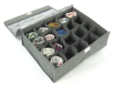 £6.99 • Buy Periea Drawer Organiser – 20 Cell - Clothes, Underwear, Accessories, Belts, Ties